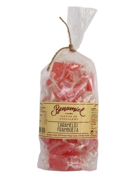 Caramelos de frambuesa, bolsa 125 gr [0]