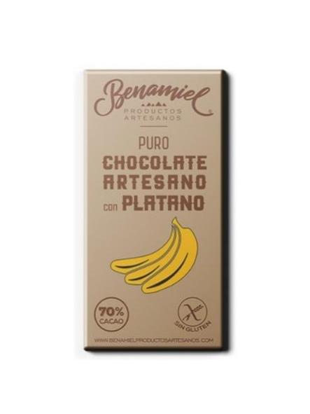 Chocolate con plátano, tableta 115 gr [0]