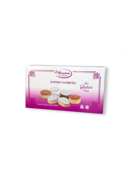 Estuche de Mantecados y polvorones SIN GLUTEN, 350 gr.