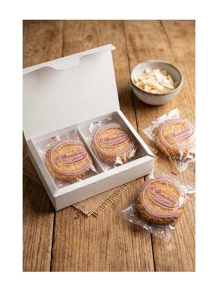 Tortas de coco SIN GLUTEN,  SIN LACTOSA. Caja 6 und [0]
