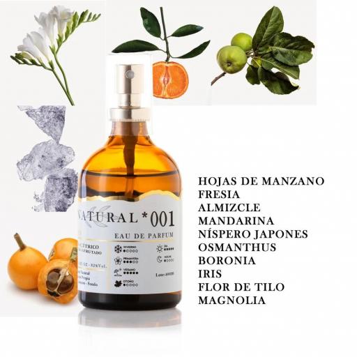 PERFUME MUJER Nº 001 100ML - JARDÍN NATURAL [1]