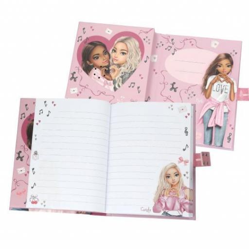 TOPMODEL DIARIO CON CÓDIGO SECRETO MY BFF. TECLADO SONIDOS Y MÚSICA [3]