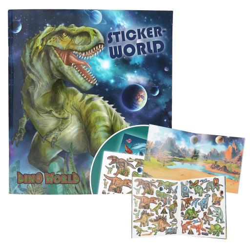 DINO WORLD STICKERWORLD GALAXY. PEGATINAS DE DINOSAURIOS [4]