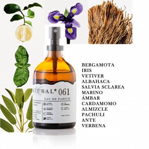 PERFUME HOMBRE Nº 061 100ML - JARDÍN NATURAL [1]