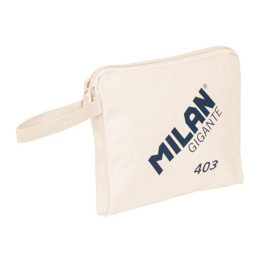 NECESER MILAN BEIGE BOLSO DE MANO SERIE MILAN GIGANTE 403