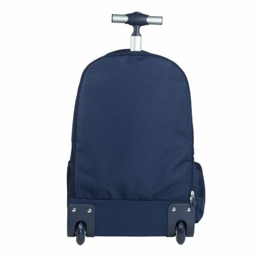 MOCHILA GRANDE ESCOLAR CON RUEDAS 25L MILAN SERIE 430 AZUL MARINO SINCE 1918 6 CREMALLERAS [2]