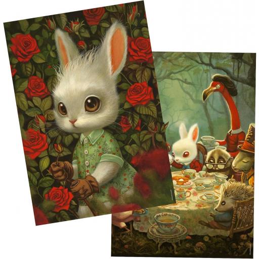 PUZZLE EL SEÑOR CONEJO BLANCO 1000 PIEZAS + CUENTO [2]