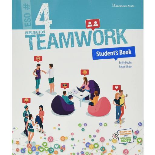 LIBRO DE TEXTO - TEAMWORK STUDENT BOOK 4 ESO