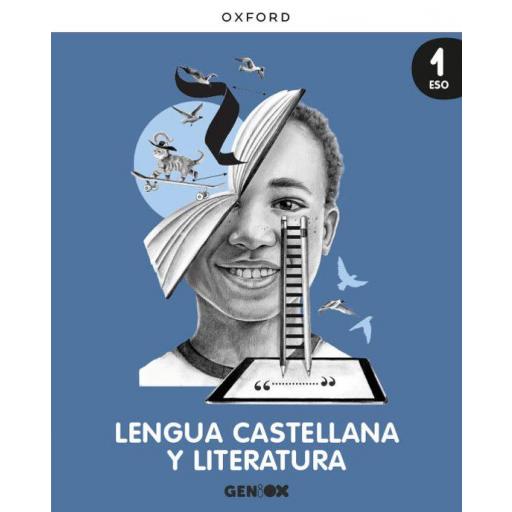 LIBRO DE TEXTO - LENGUA CASTELLANA Y LITERATURA GENIOX 1 ESO