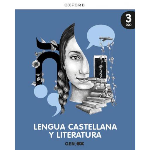 LIBRO DE TEXTO - LENGUA CASTELLLANA Y LITERATURA 3 ESO GENIOX