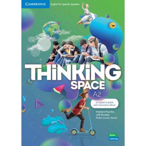 LIBRO DE TEXTO - THINKING SPACE A2 STUDENT`S BOOK WITH INTERACTIVE EBOOK