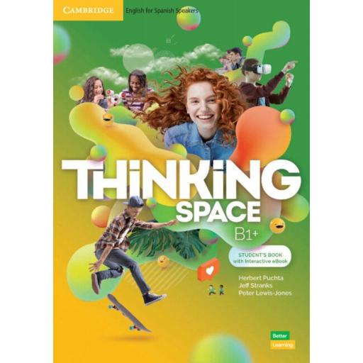 LIBRO DE TEXTO - THINKING SPACE B1+ STUDENT'S BOOK WITH INTERACTIVE EBOOK