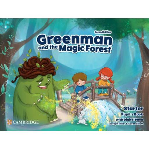 LIBRO DE TEXTO - GREENMAN AND THE MAGIC FOREST STARTER PUPILS BOOK WITH DIGITAL PACK