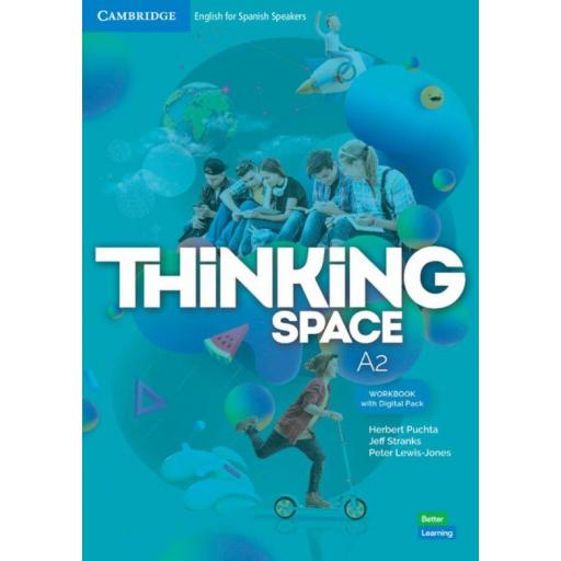 LIBRO DE TEXTO - THINKING SPACE A2 WORKBOOK WITH DIGITAL PACK