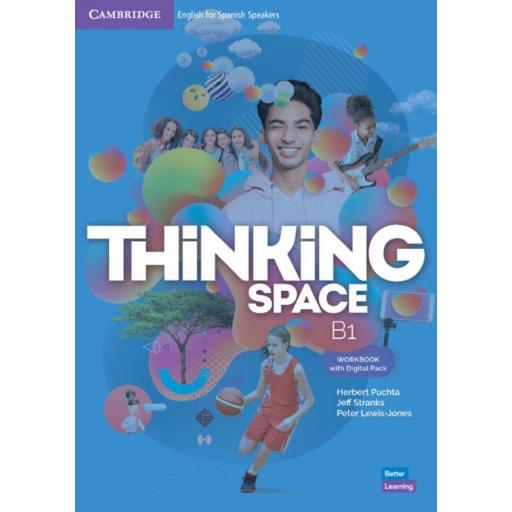 LIBRO DE TEXTO - THINKING SPACE B1 WORKBOOK WITH DIGITAL PACK