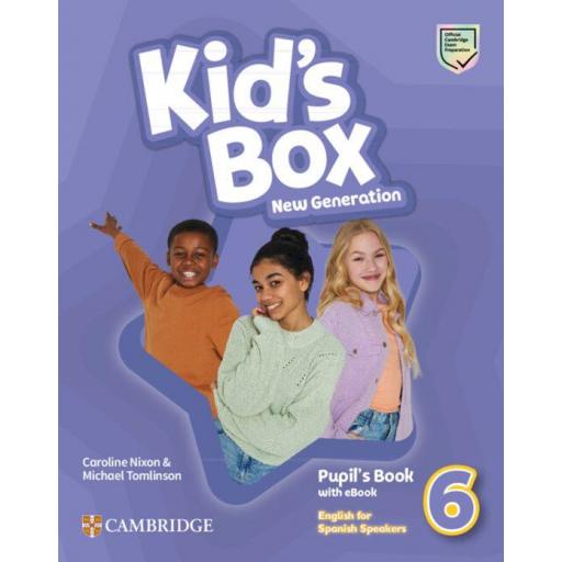 LIBRO DE TEXTO - KID’S BOX NEW GENERATION PUPIL'S BOOK 6