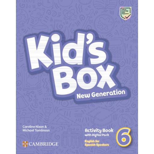 LIBRO DE TEXTO - KID’S BOX NEW GENERATION ACTIVITY BOOK 6
