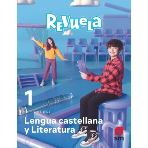 LIBRO DE TEXTO - LENGUA CASTELLANA 1º ESO PROYECTO REVUELA MEC ED 2022