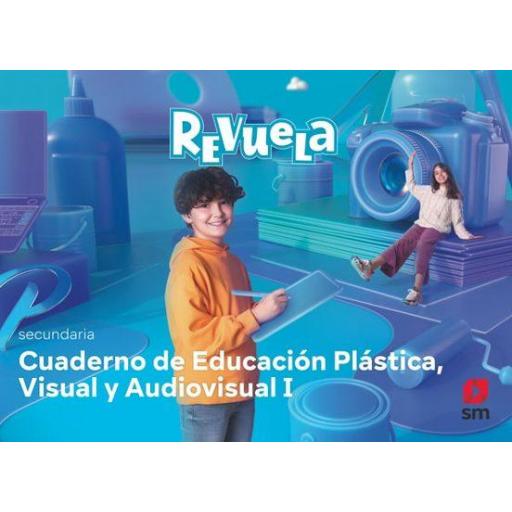LIBRO DE TEXTO - REVUELA CUADERNO PLASTICA VISUAL Y AUDIOVISUAL 1 ESO