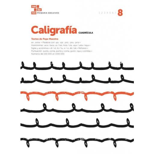 LIBRO DE TEXTO - CADERNO CALIGRAFÍA 8