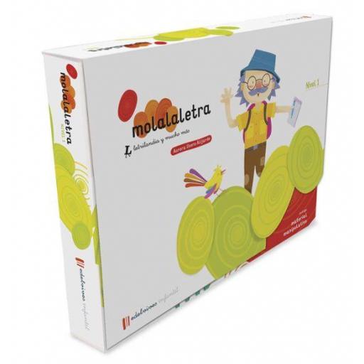 LIBRO DE TEXTO - MOLA LA LETRA NIVEL 1 INFANTIL 3 AÑOS
