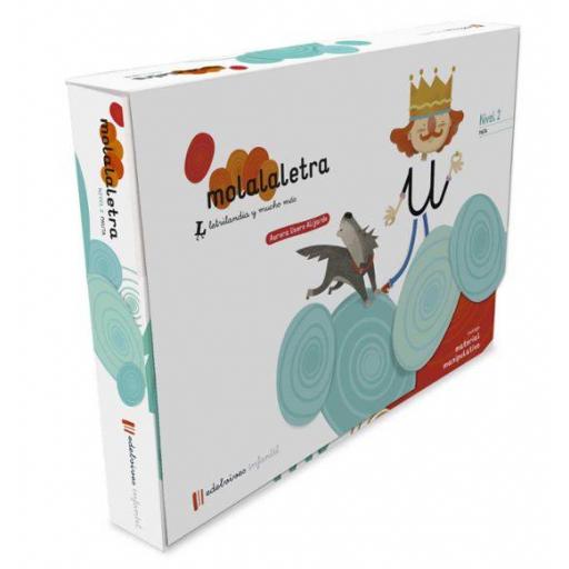 LIBRO DE TEXTO - MOLA LA LETRA NIVEL II 4 AÑOS (PAUTA)