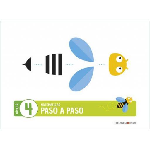 MATEMÁTICAS PASO A PASO NIVEL 2 CUADERNO 4 (4 AÑOS)