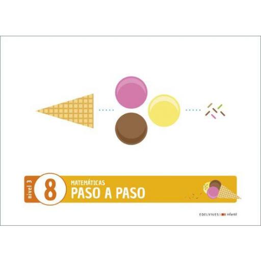 LIBRO DE TEXTO - MATEMÁTICAS NIVEL 3 CUADERNO 8 PASO A PASO