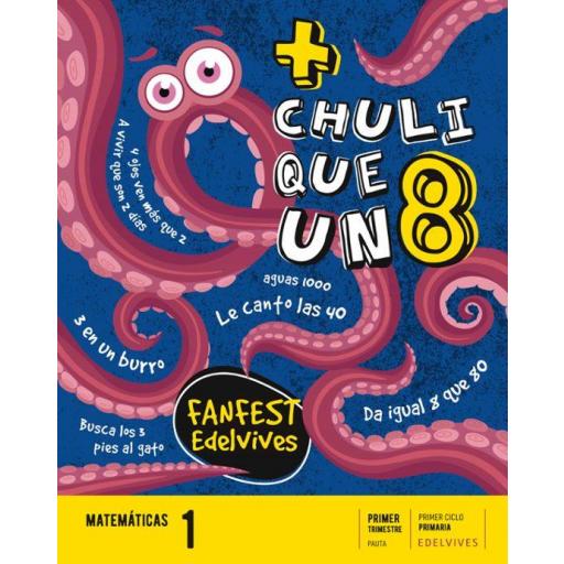 LIBRO DE TEXTO - MATEMÁTICAS 1 PRIMARIA FANFEST PAUTA