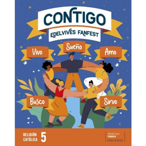 LIBRO DE TEXTO - RELIGIÓN 5 PROYECTO FANFEST