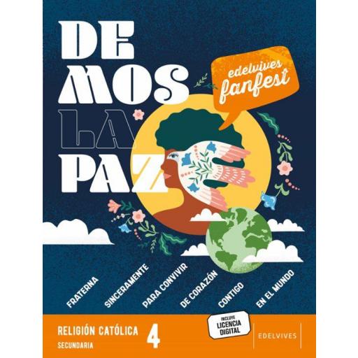 LIBRO DE TEXTO - RELIGIÓN 4 ESO PROYECTO FANFEST INCLUYE LICENCIA DIGITAL