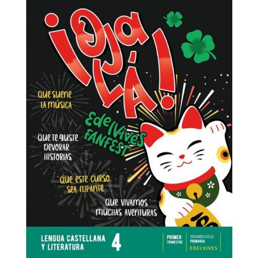 LIBRO DE TEXTO - LENGUA CASTELLANA Y LITERATURA 4 PRIMARIA PROYECTO FANFEST