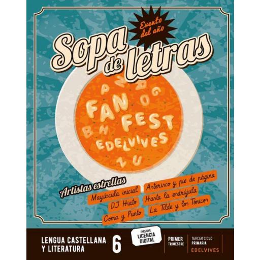 LIBRO DE TEXTO - LENGUA CASTELLANA Y LITERATURA 6 FANFEST