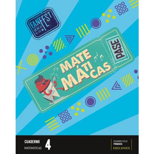 LIBRO DE TEXTO - MATEMÁTICAS CUADERNO 4 PRIMARIA FANFEST