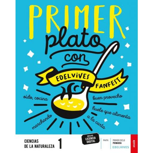 LIBRO DE TEXTO - CIENCIAS NATURALES 1 PRIMARIA FANFEST PAUTA CON LICENCIA DIGITAL