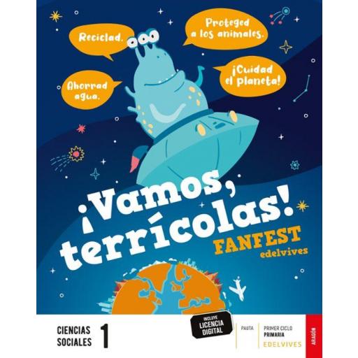 LIBRO DE TEXTO - CIENCIAS SOCIALES 1 PRIMARIA FANFEST PAUTA