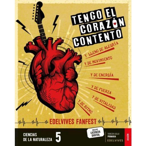 LIBRO DE TEXTO - CIENCIAS DE LA NATURALEZA 5 FANFEST ARAGÓN