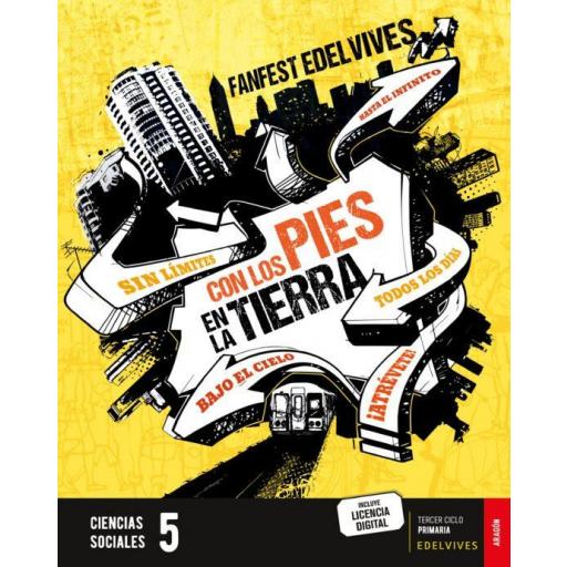 LIBRO DE TEXTO - CIENCIAS SOCIALES 5 FANFEST ARAGÓN