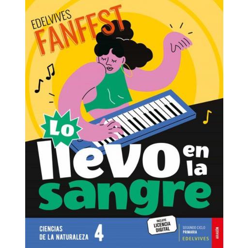 LIBRO DE TEXTO - CIENCIAS NATURALES 4 PRIMARIA FANFEST (INCLUYE LICENCIA DIGITAL)