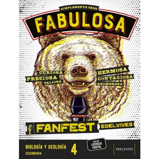 LIBRO DE TEXTO - BIOLOGÍA Y GEOLOGÍA FANFEST 4 ESO CON LICENCIA DIGITAL