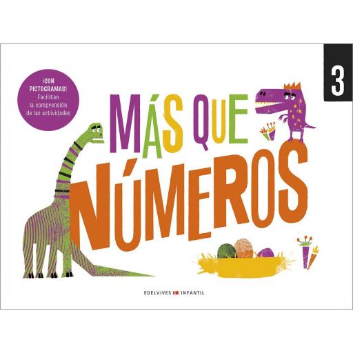 MATEMÁTICAS CUADERNO DE NÚMEROS 3 (4 AÑOS)