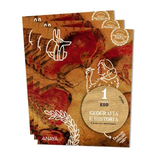 LIBRO DE TEXTO - GEOGRAFÍA E HISTORIA 1º ESO OPERACION MUNDO ARAGON