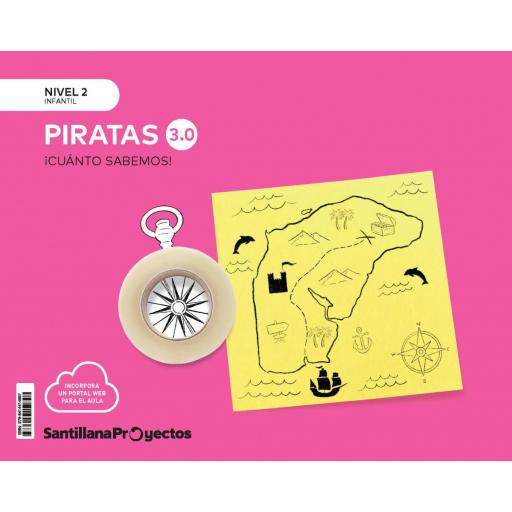 LIBRO DE TEXTO - NIVEL 2 LOS PIRATAS 3.0 CUANTO SABEMOS ED 2024
