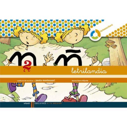 LIBRO DE TEXTO - LETRILANDIA ESCRITURA ESPIRAL PAUTA MONTESSORI 2