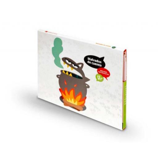 LIBRO DE TEXTO - 1 INFANTIL MALVADOS DE CUENTO ¿LO VES?