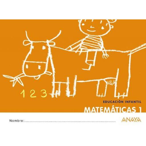 CUADERNO MATEMÁTICAS 3 AÑOS