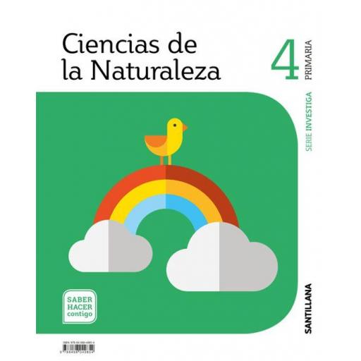 LIBRO DE TEXTO - CIENCIAS NATURALES 4 PRIMARIA SABER HACER CONTIGO