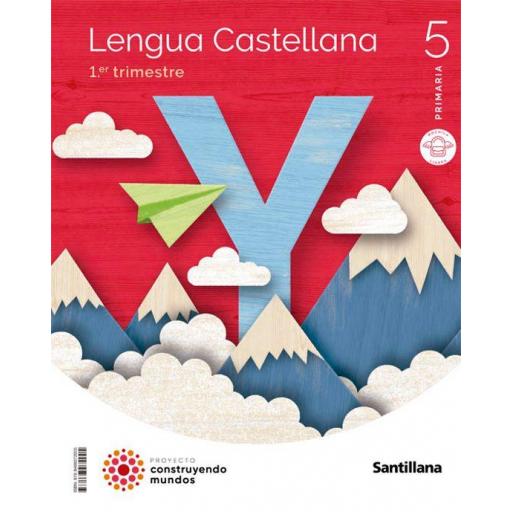 LIBRO DE TEXTO - LENGUA 5º EDUCACION PRIMARIA MOCHILA LIGERA CONSTRUYENDO MUNDOS ED 2022