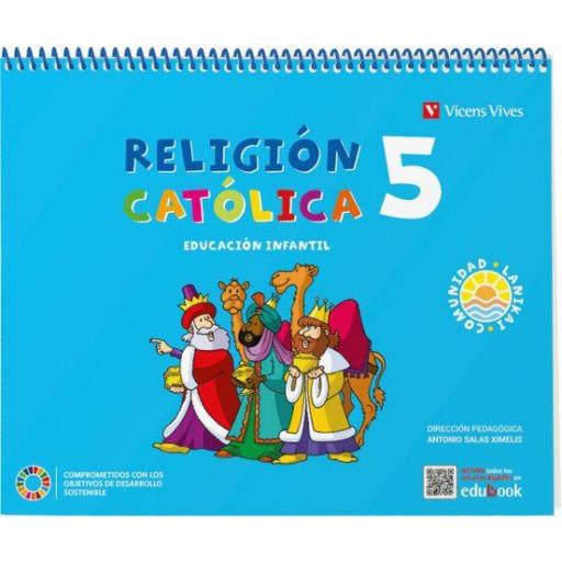 LIBRO DE TEXTO - RELIGION CATOLICA 5 AÑOS (COMUNIDAD LANIKAI)