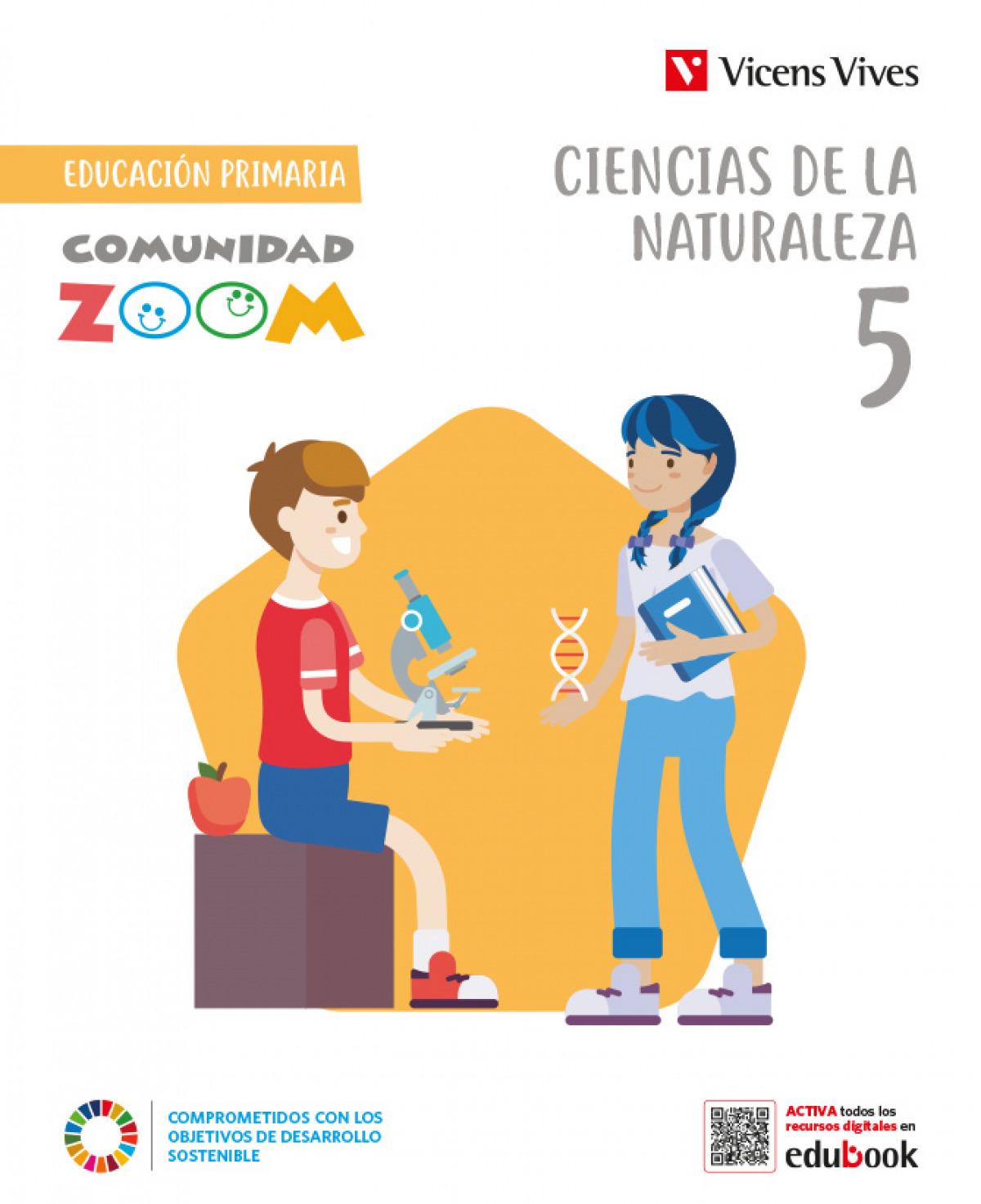 LIBRO DE TEXTO - CIENCIAS DE LA NATURALEZA 5º EDUCACION PRIMARIA COMUNIDAD ZOOM (MEC)